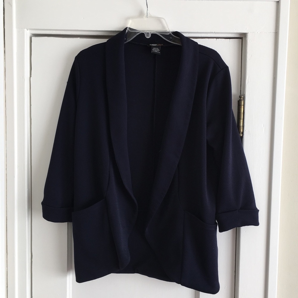 Navy blazer